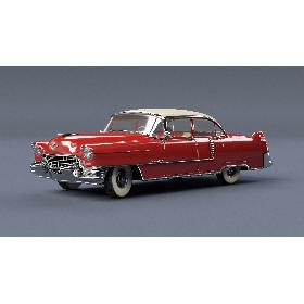 Cadillac Series 62 Low Poly 3D model